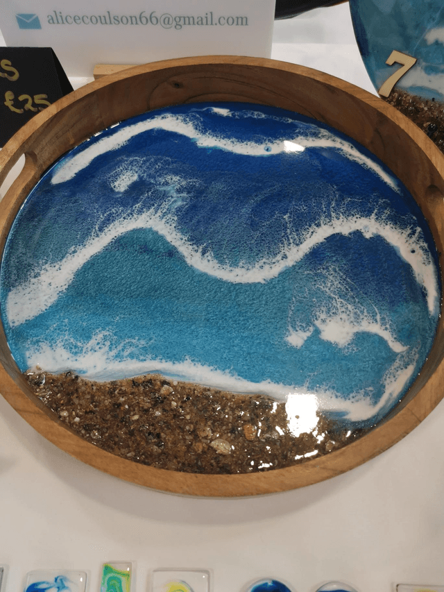 Large round tray 