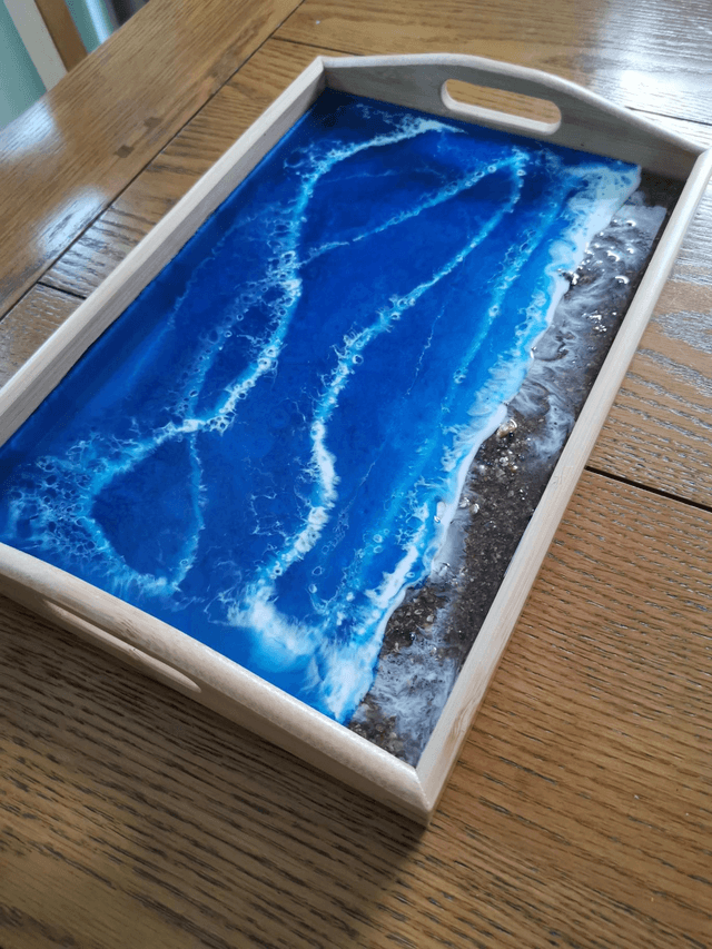 Wooden small trays