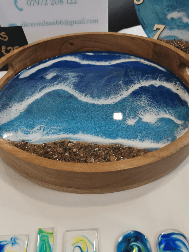 Large round tray 