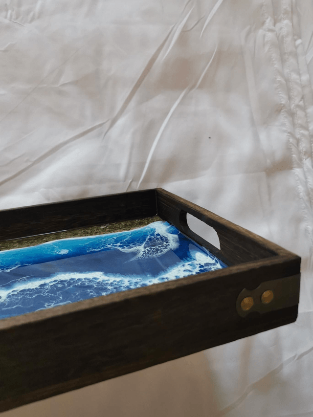 Wooden medium tray