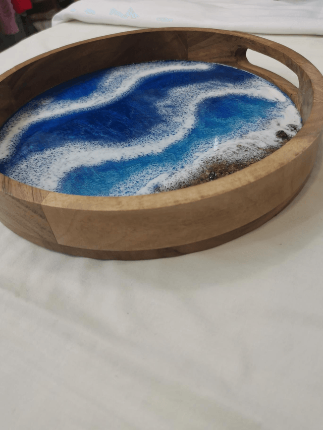 Large round tray 