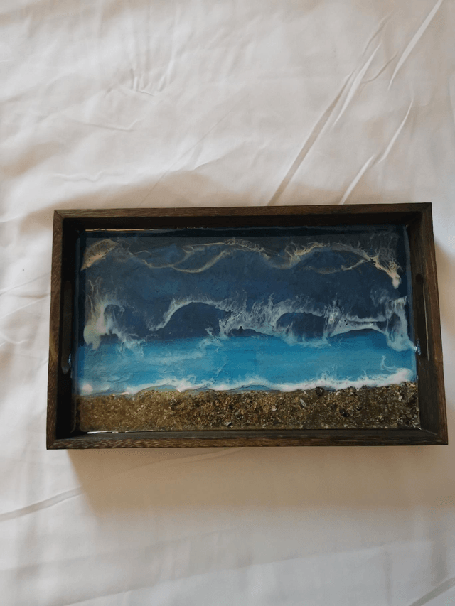 Wooden small trays