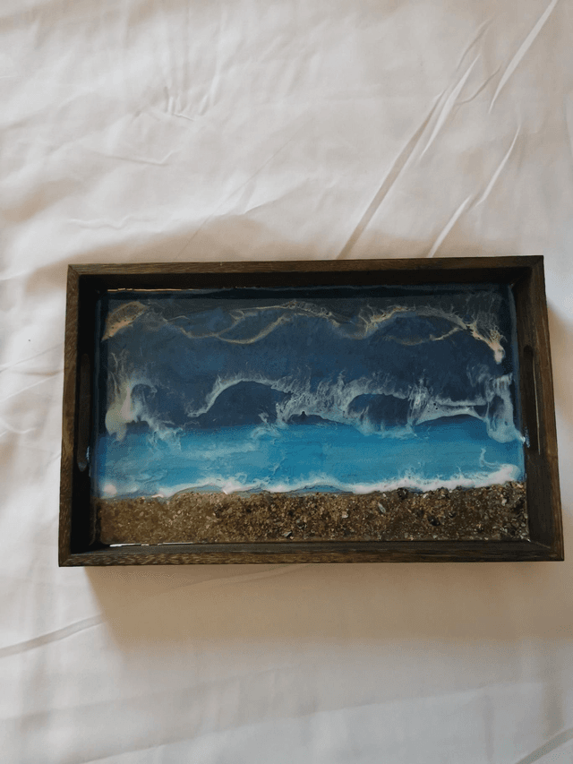 Wooden small trays